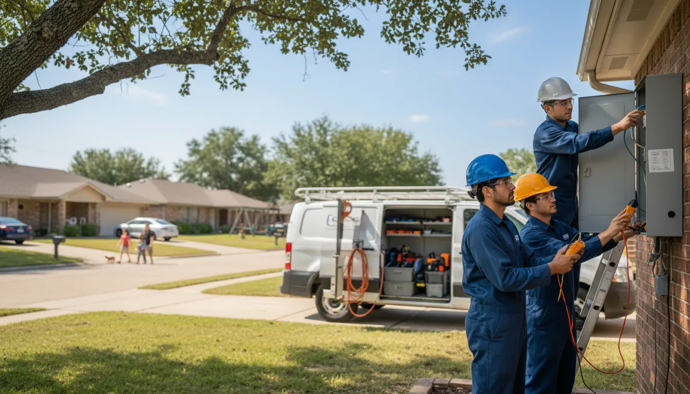 Certified electrician providing emergency electrical services in La Crescent, MN